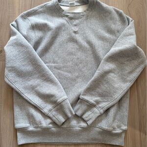 J Crew Heritage Crewneck Sweatshirt L Gray